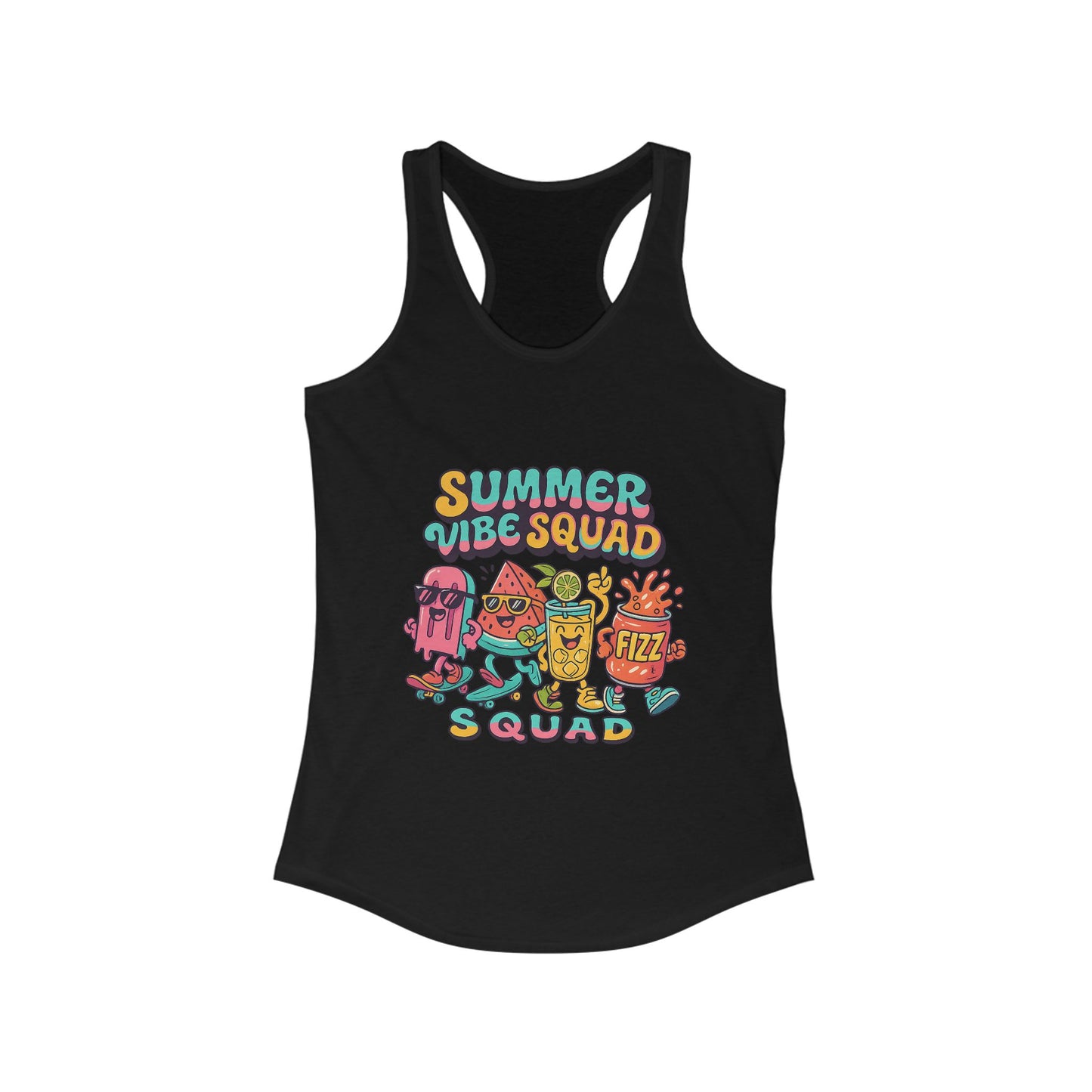 Copy of Summer Vibe Squad Tank Top, Fun Summer Apparel, Casual Women's Top, Workout Tank for Beach Days, Gift for Beach Lovers