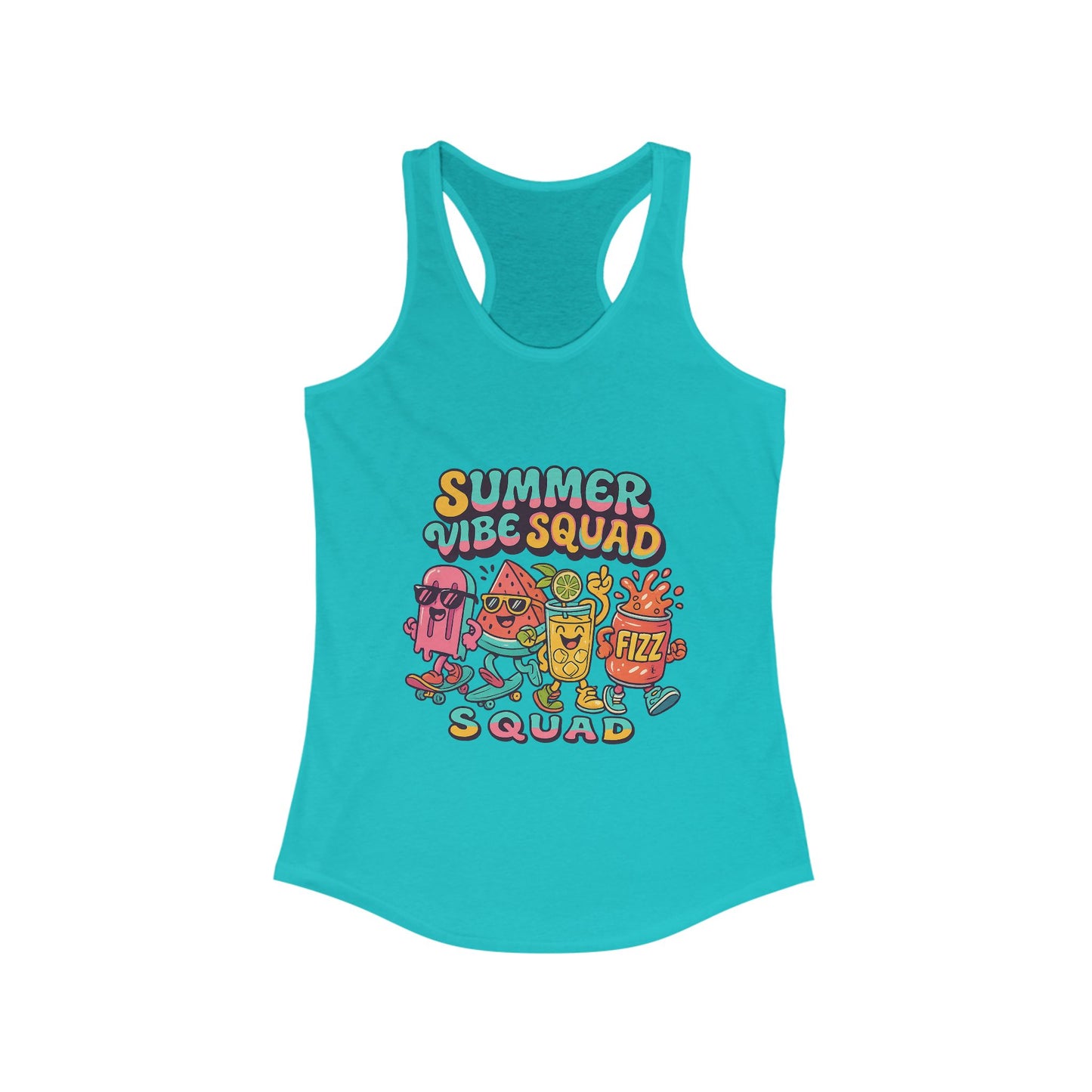 Copy of Summer Vibe Squad Tank Top, Fun Summer Apparel, Casual Women's Top, Workout Tank for Beach Days, Gift for Beach Lovers