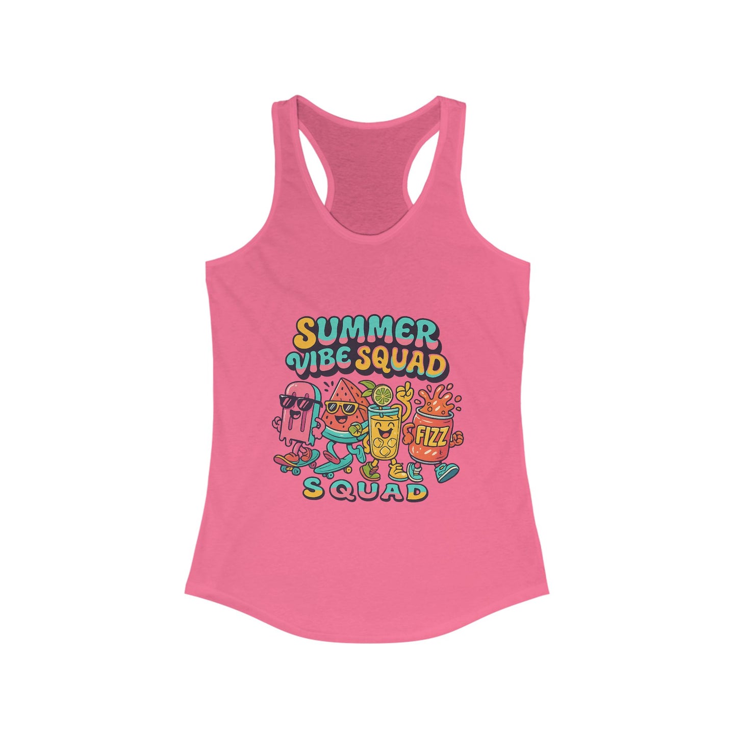 Copy of Summer Vibe Squad Tank Top, Fun Summer Apparel, Casual Women's Top, Workout Tank for Beach Days, Gift for Beach Lovers