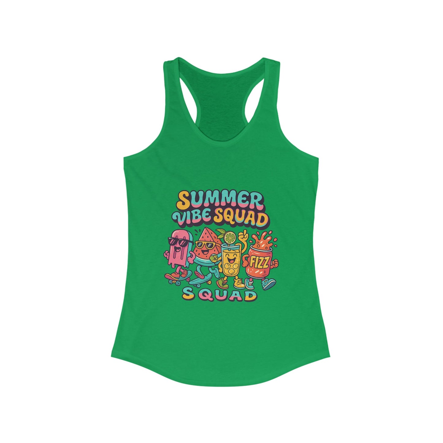 Copy of Summer Vibe Squad Tank Top, Fun Summer Apparel, Casual Women's Top, Workout Tank for Beach Days, Gift for Beach Lovers