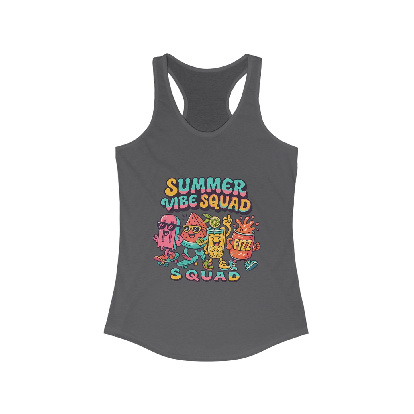 Copy of Summer Vibe Squad Tank Top, Fun Summer Apparel, Casual Women's Top, Workout Tank for Beach Days, Gift for Beach Lovers