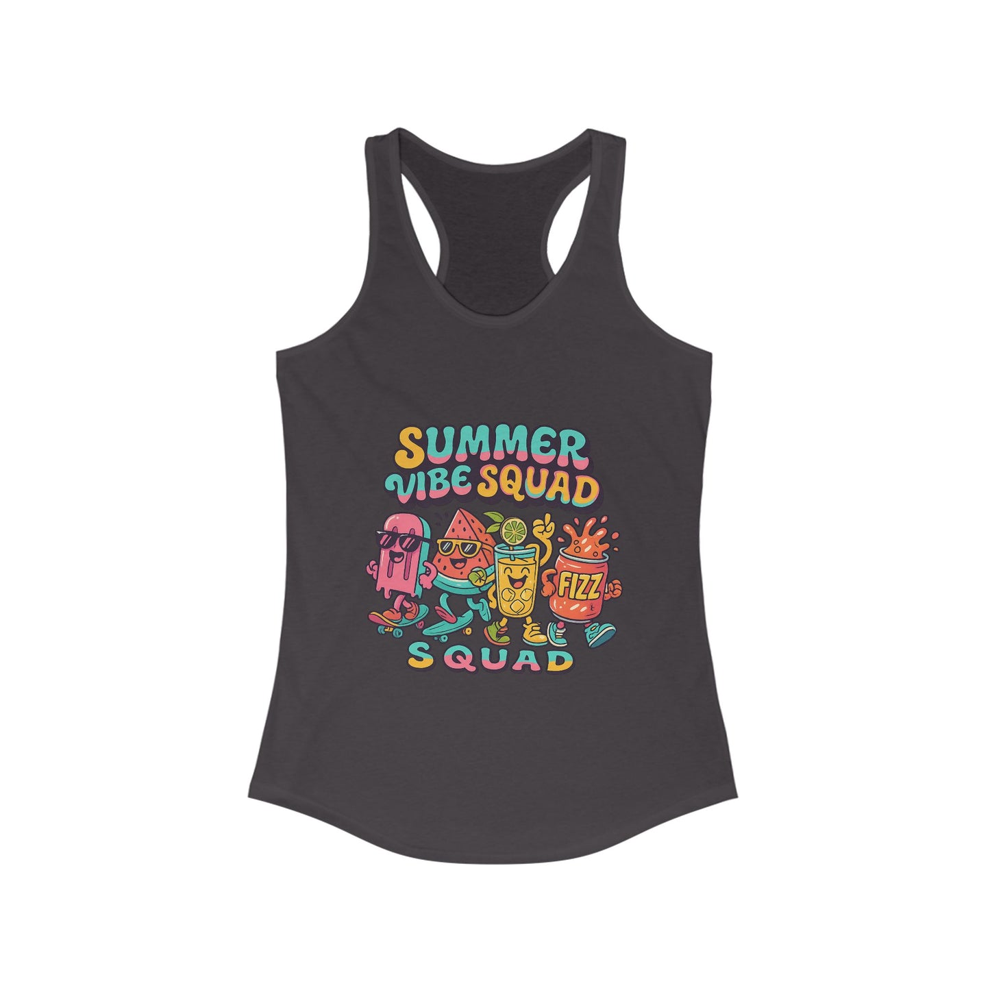 Copy of Summer Vibe Squad Tank Top, Fun Summer Apparel, Casual Women's Top, Workout Tank for Beach Days, Gift for Beach Lovers