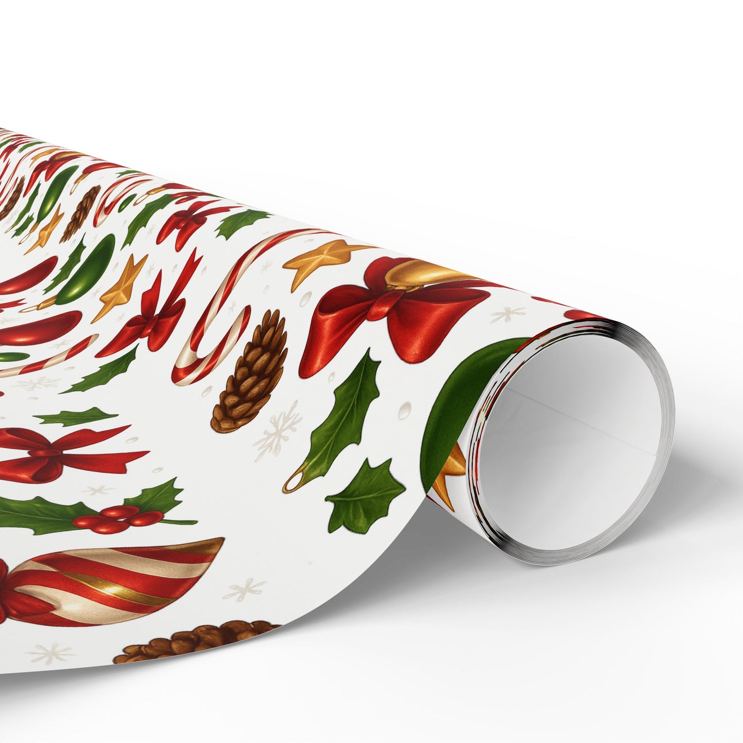 Festive Wrapping Paper for Holidays, Christmas Gift Wrap, Seasonal Decorative Paper, Eco-Friendly Gift Wrap, Party Supplies Printify