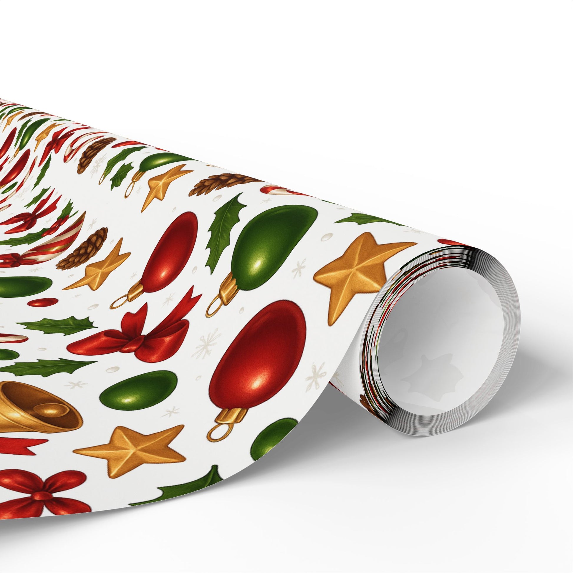 Festive Wrapping Paper for Holidays, Christmas Gift Wrap, Seasonal Decorative Paper, Eco-Friendly Gift Wrap, Party Supplies Printify