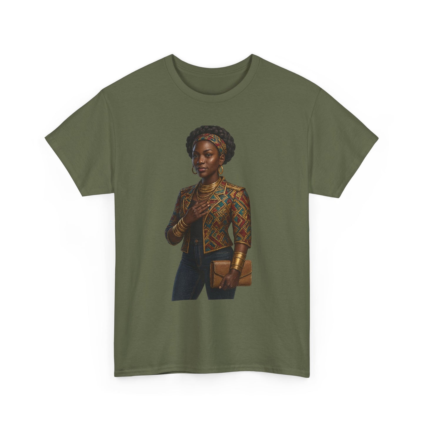 Cultural Heritage Graphic Tee – Unisex Heavy Cotton Shirt