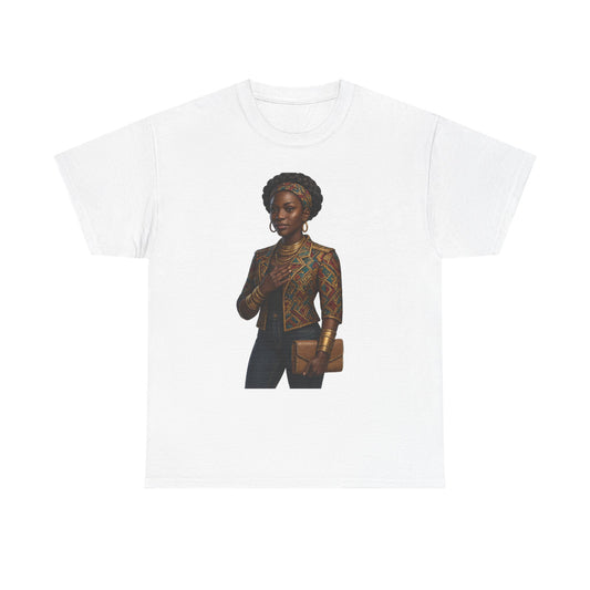 Cultural Heritage Graphic Tee – Unisex Heavy Cotton Shirt Printify