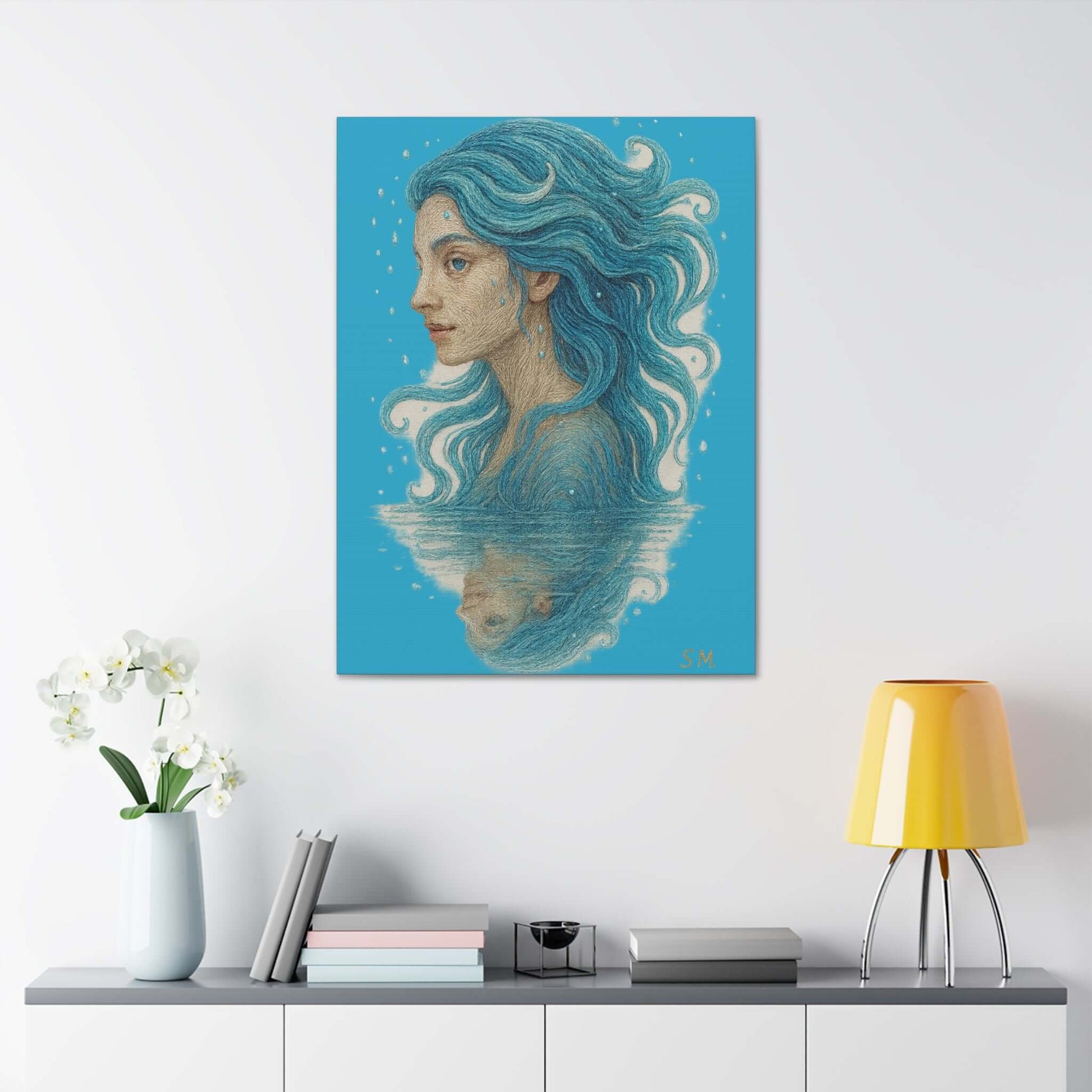 Lunar Canvas Art Printify