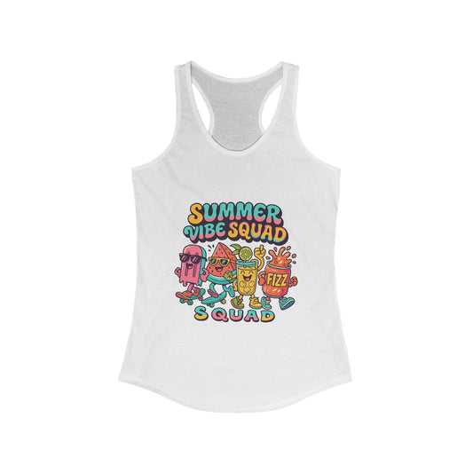 Copy of Summer Vibe Squad Tank Top, Fun Summer Apparel, Casual Women's Top, Workout Tank for Beach Days, Gift for Beach Lovers