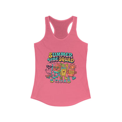 Copy of Summer Vibe Squad Tank Top, Fun Summer Apparel, Casual Women's Top, Workout Tank for Beach Days, Gift for Beach Lovers