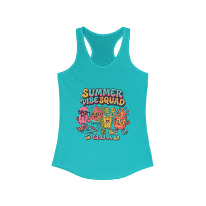 Copy of Summer Vibe Squad Tank Top, Fun Summer Apparel, Casual Women's Top, Workout Tank for Beach Days, Gift for Beach Lovers