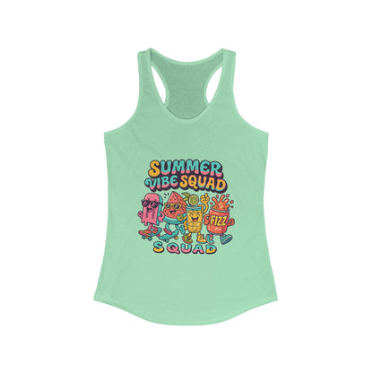 Copy of Summer Vibe Squad Tank Top, Fun Summer Apparel, Casual Women's Top, Workout Tank for Beach Days, Gift for Beach Lovers