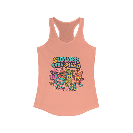 Copy of Summer Vibe Squad Tank Top, Fun Summer Apparel, Casual Women's Top, Workout Tank for Beach Days, Gift for Beach Lovers