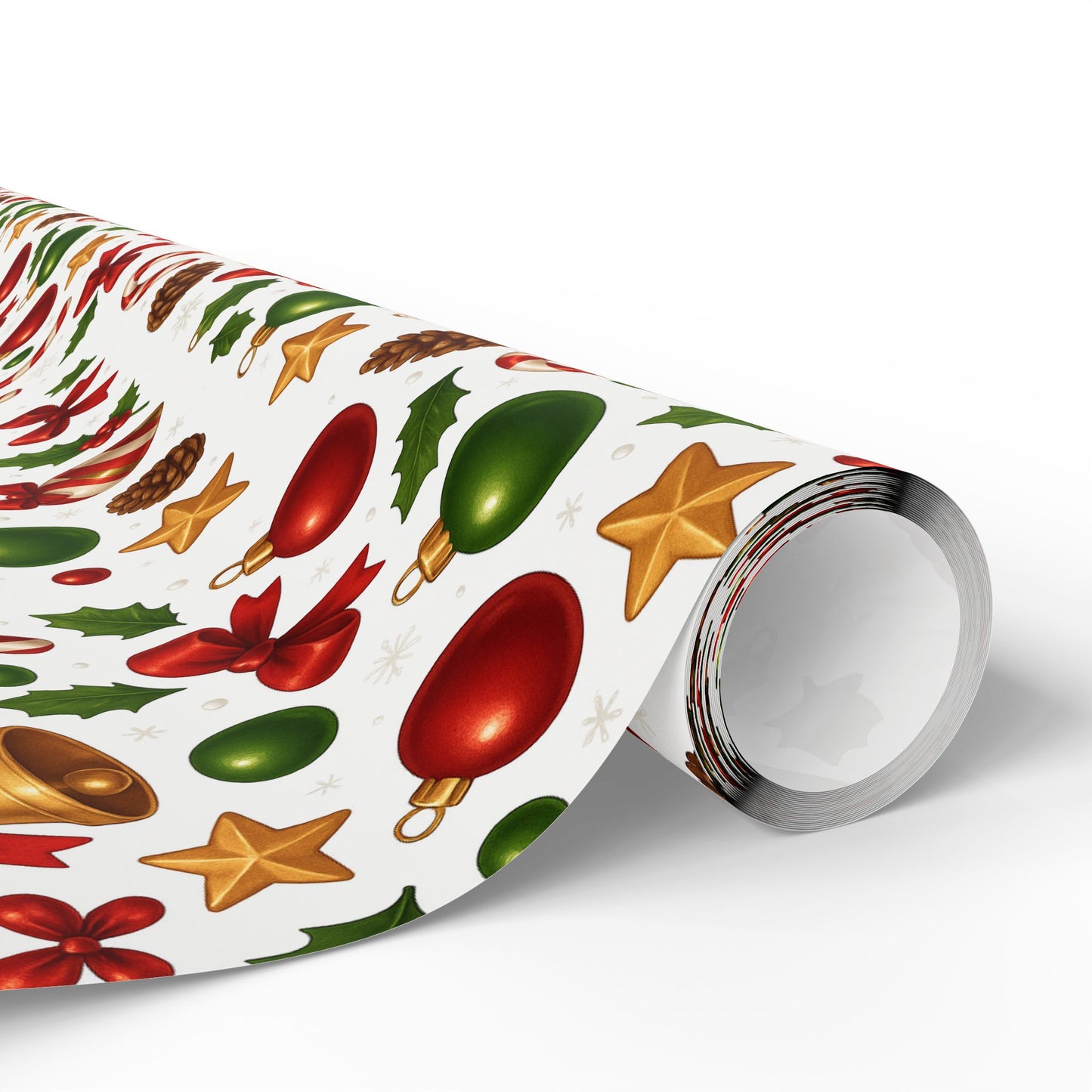 Festive Wrapping Paper for Holidays, Christmas Gift Wrap, Seasonal Decorative Paper, Eco-Friendly Gift Wrap, Party Supplies Printify