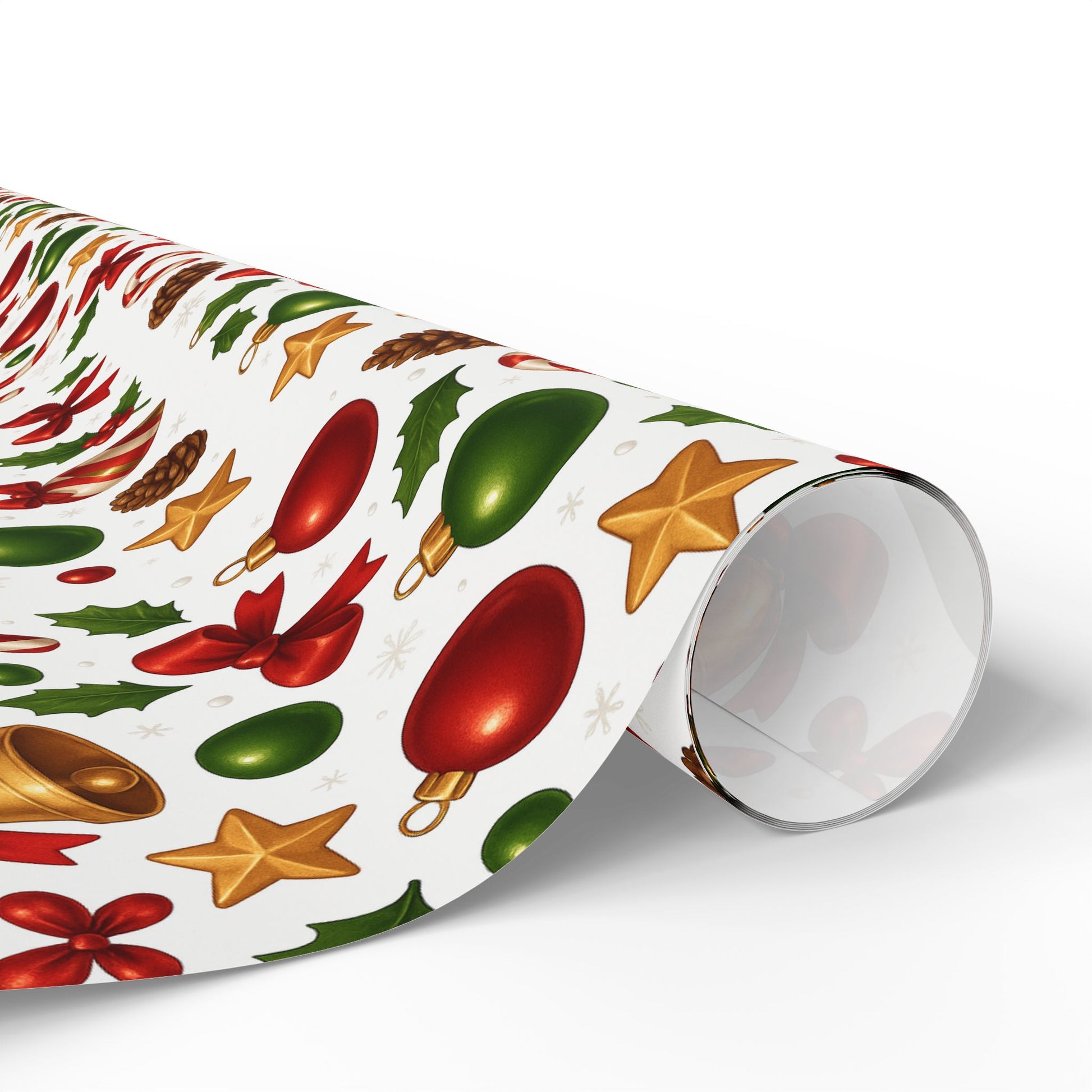 Festive Wrapping Paper for Holidays, Christmas Gift Wrap, Seasonal Decorative Paper, Eco-Friendly Gift Wrap, Party Supplies Printify