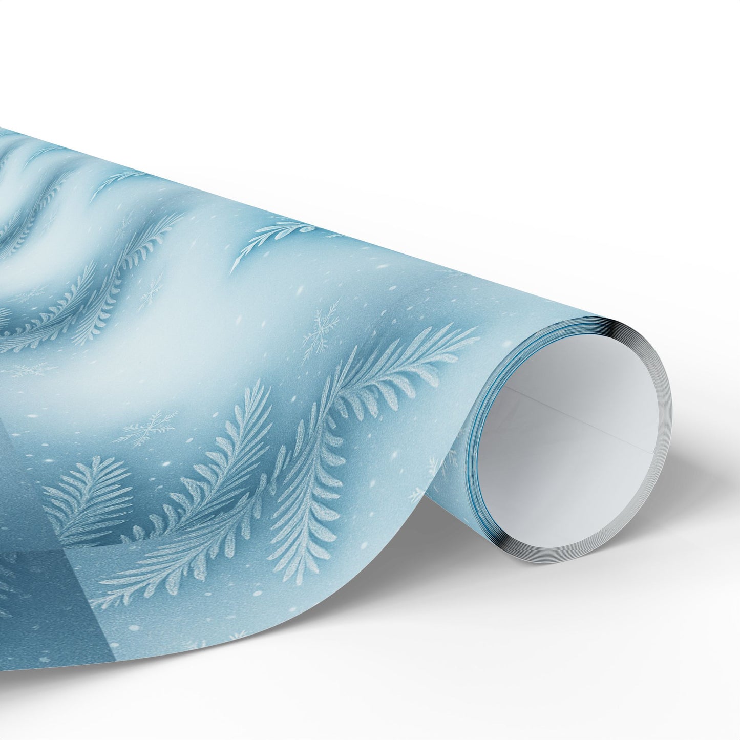 Elegant Winter Wrapping Paper, Holiday Gift Wrap, Snowflake Design for Christmas, Birthday, Wedding, Baby Shower Printify