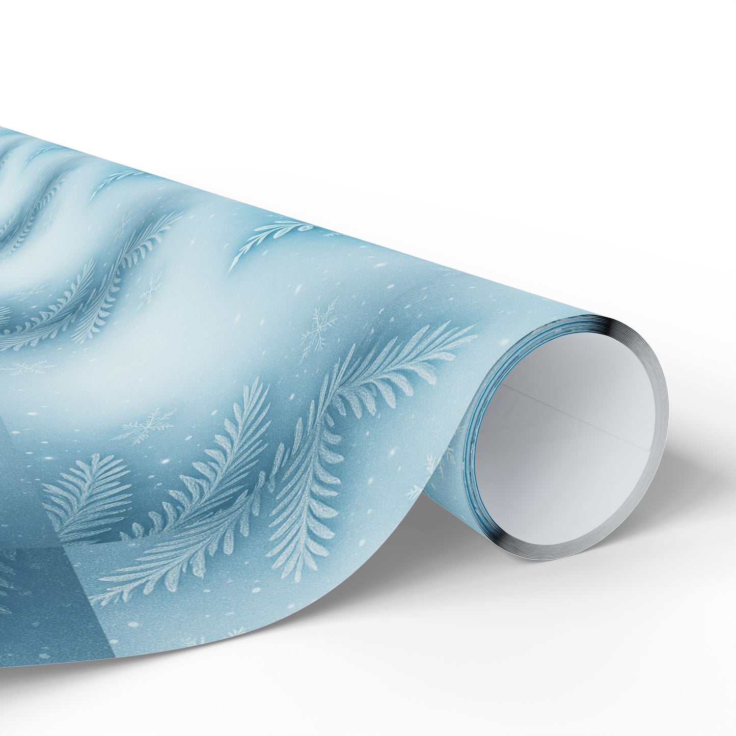 Elegant Winter Wrapping Paper, Holiday Gift Wrap, Snowflake Design for Christmas, Birthday, Wedding, Baby Shower Printify