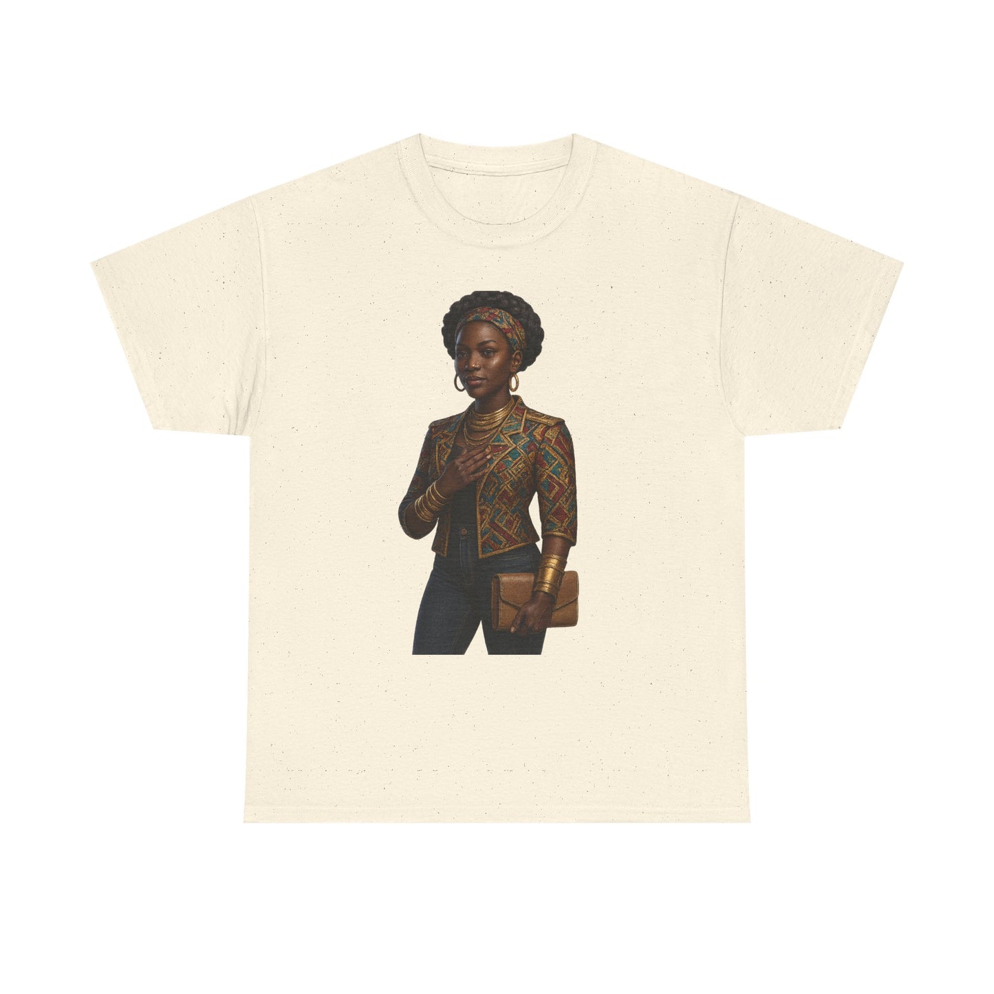 Cultural Heritage Graphic Tee – Unisex Heavy Cotton Shirt Printify