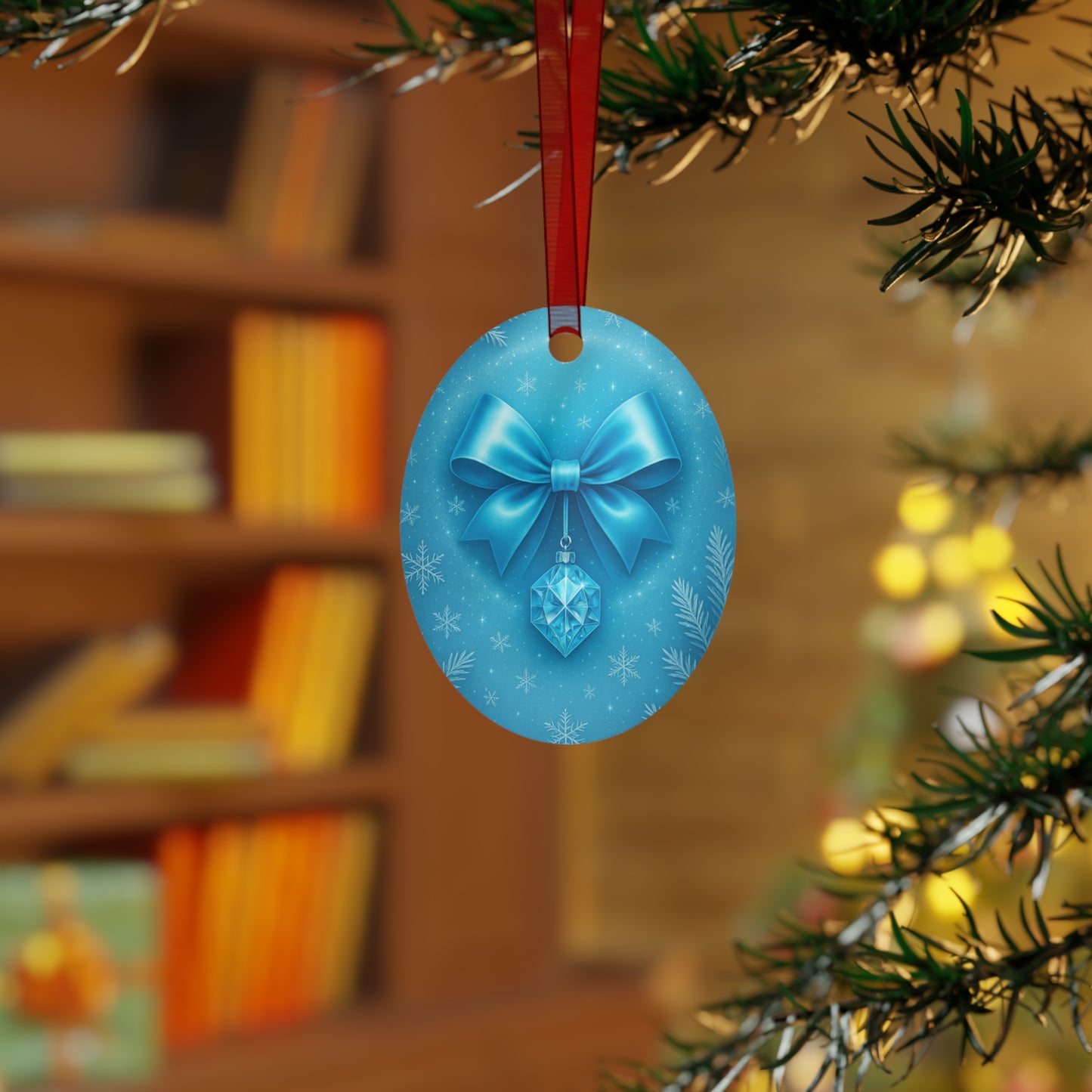 Festive Metal Ornaments | Holiday Decorations, Christmas Gifts, Personalized Tree Decor, Unique Keepsakes, Party Favors