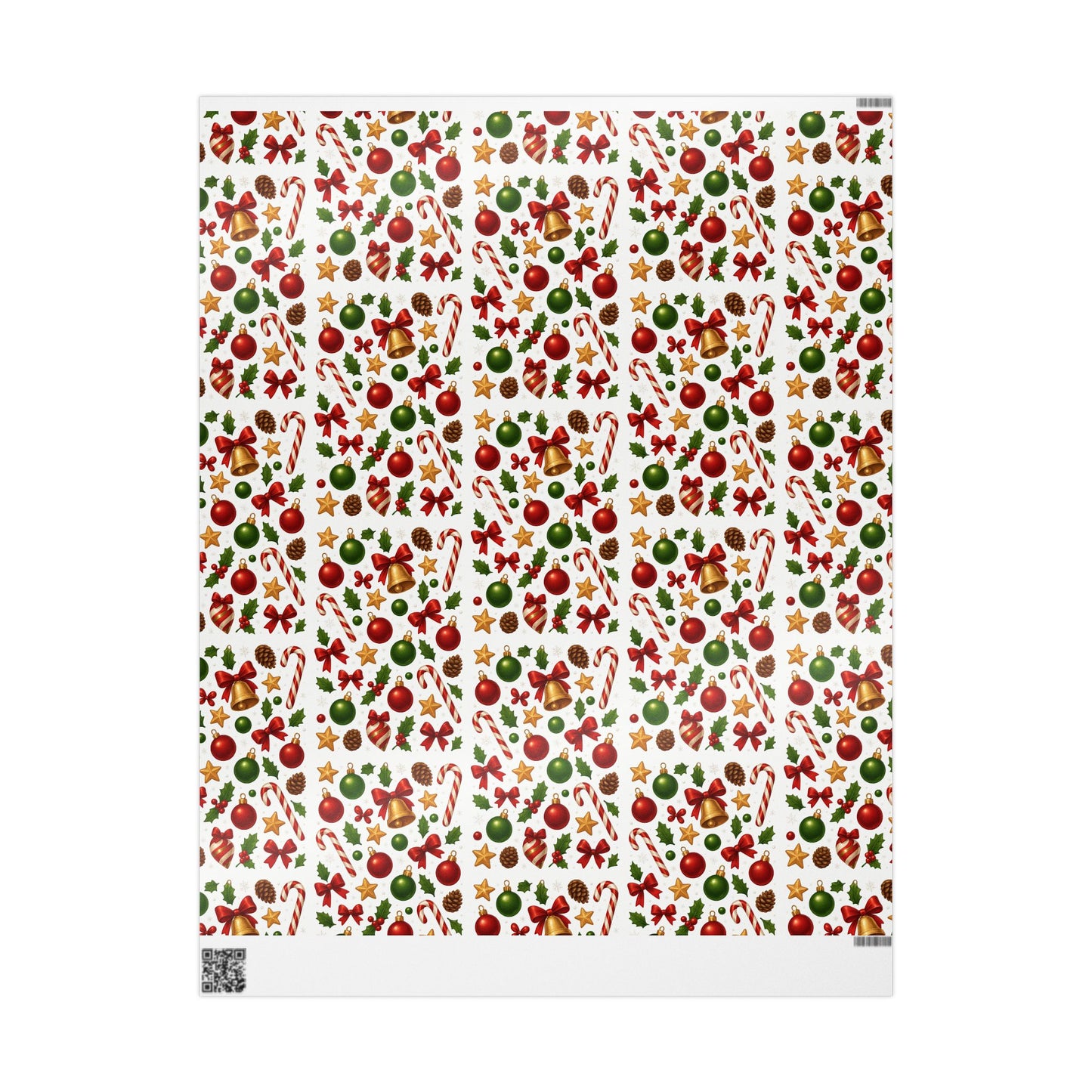 Festive Wrapping Paper for Holidays, Christmas Gift Wrap, Seasonal Decorative Paper, Eco-Friendly Gift Wrap, Party Supplies Printify