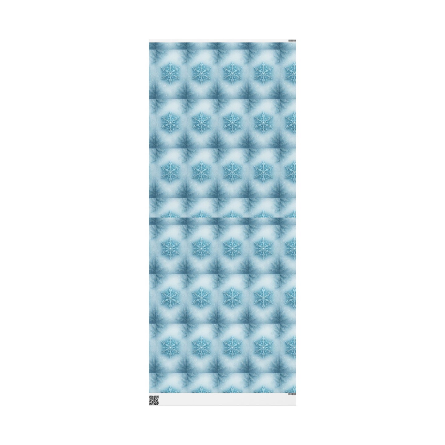 Elegant Winter Wrapping Paper, Holiday Gift Wrap, Snowflake Design for Christmas, Birthday, Wedding, Baby Shower Printify