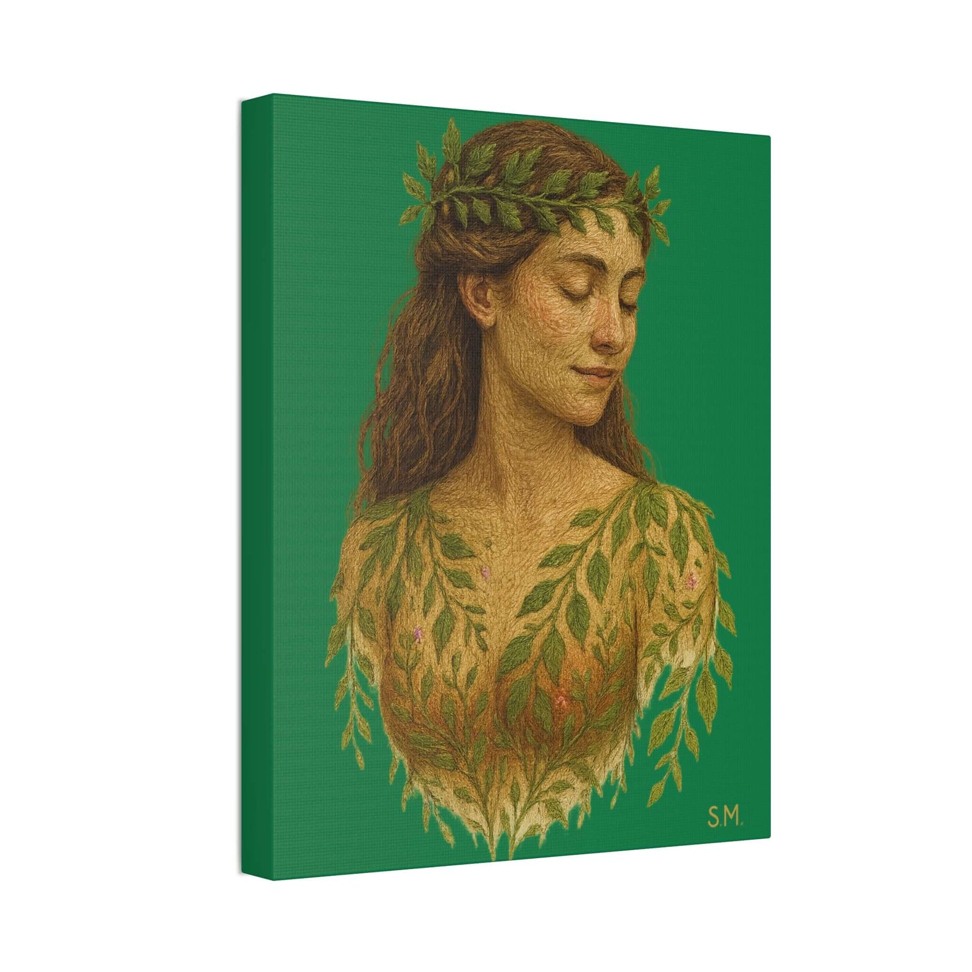 Gaia — The Mother of Earth Portrait Printify