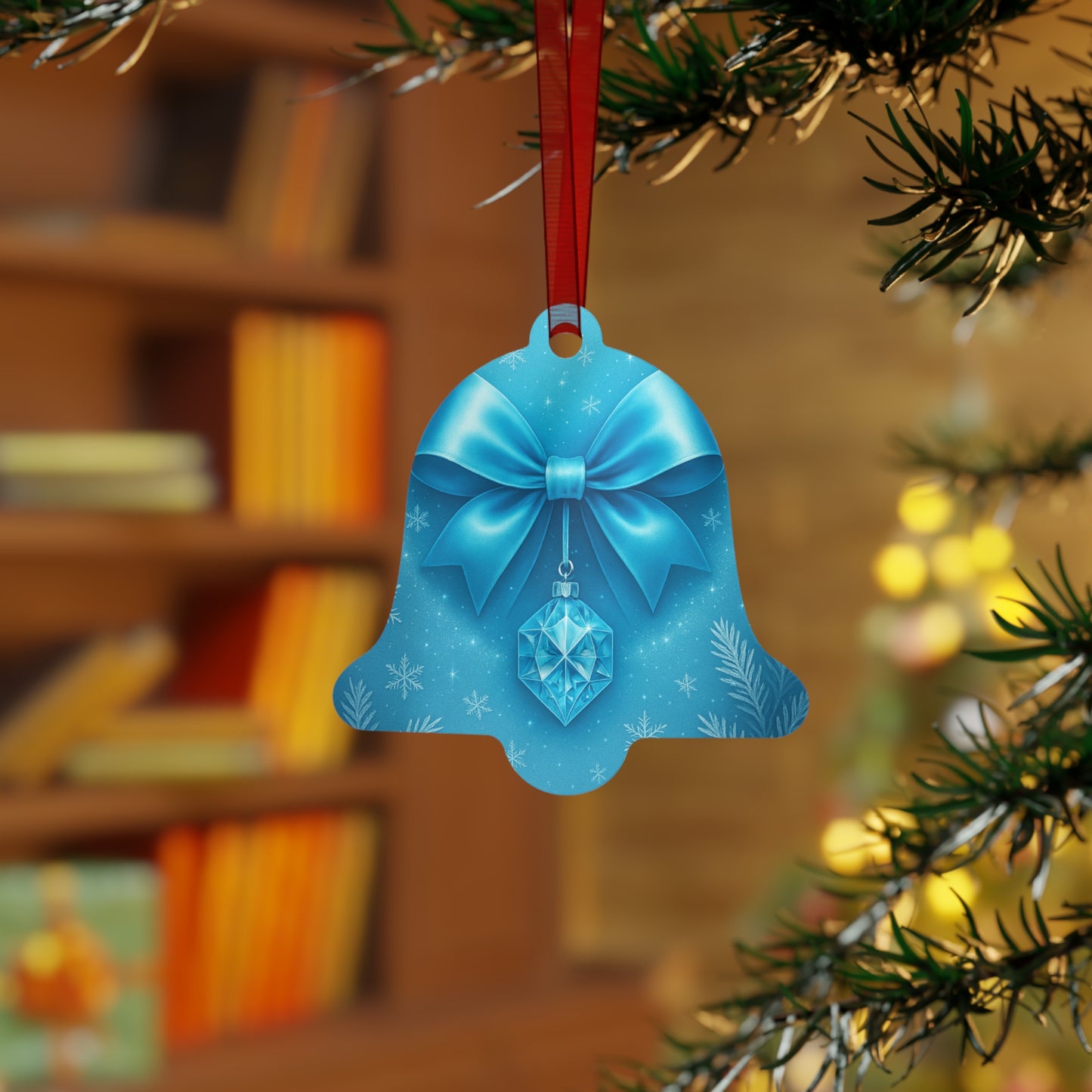 Festive Metal Ornaments | Holiday Decorations, Christmas Gifts, Personalized Tree Decor, Unique Keepsakes, Party Favors