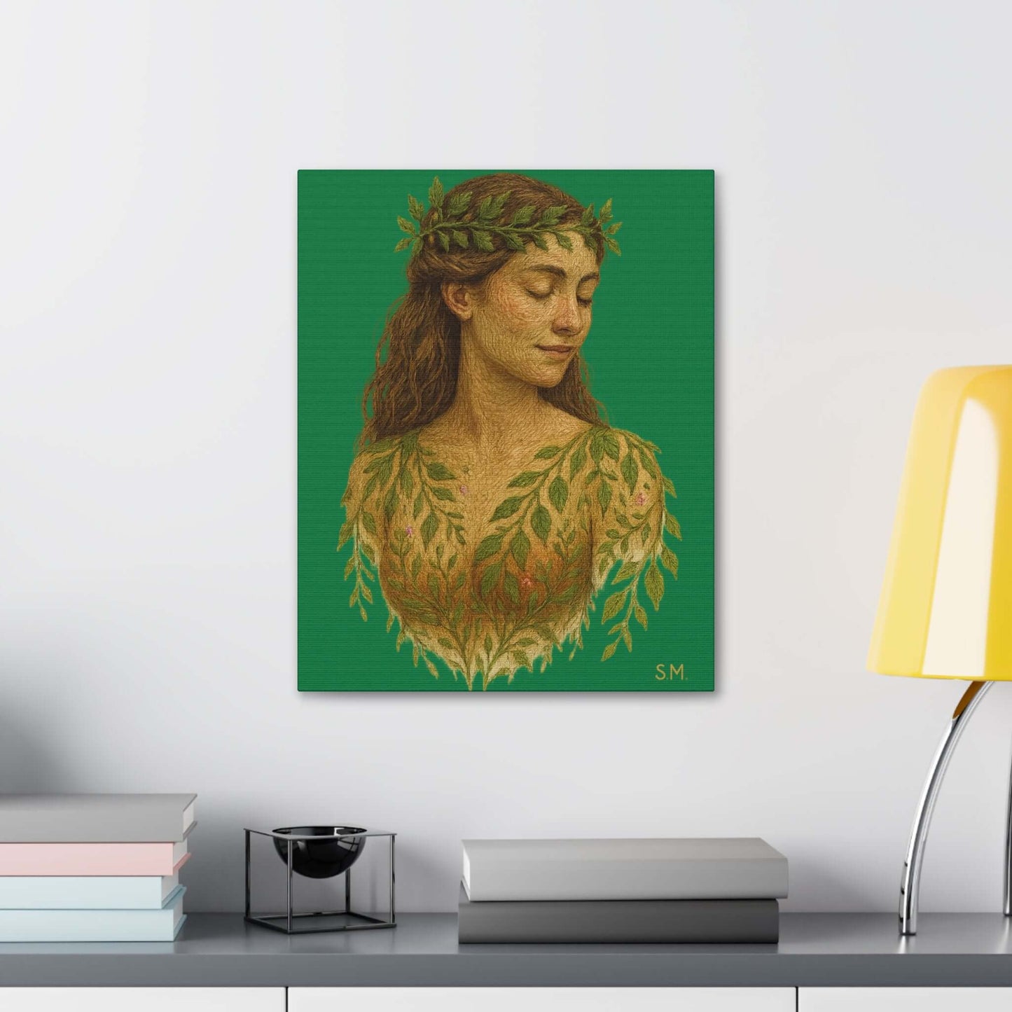 Gaia — The Mother of Earth Portrait Printify