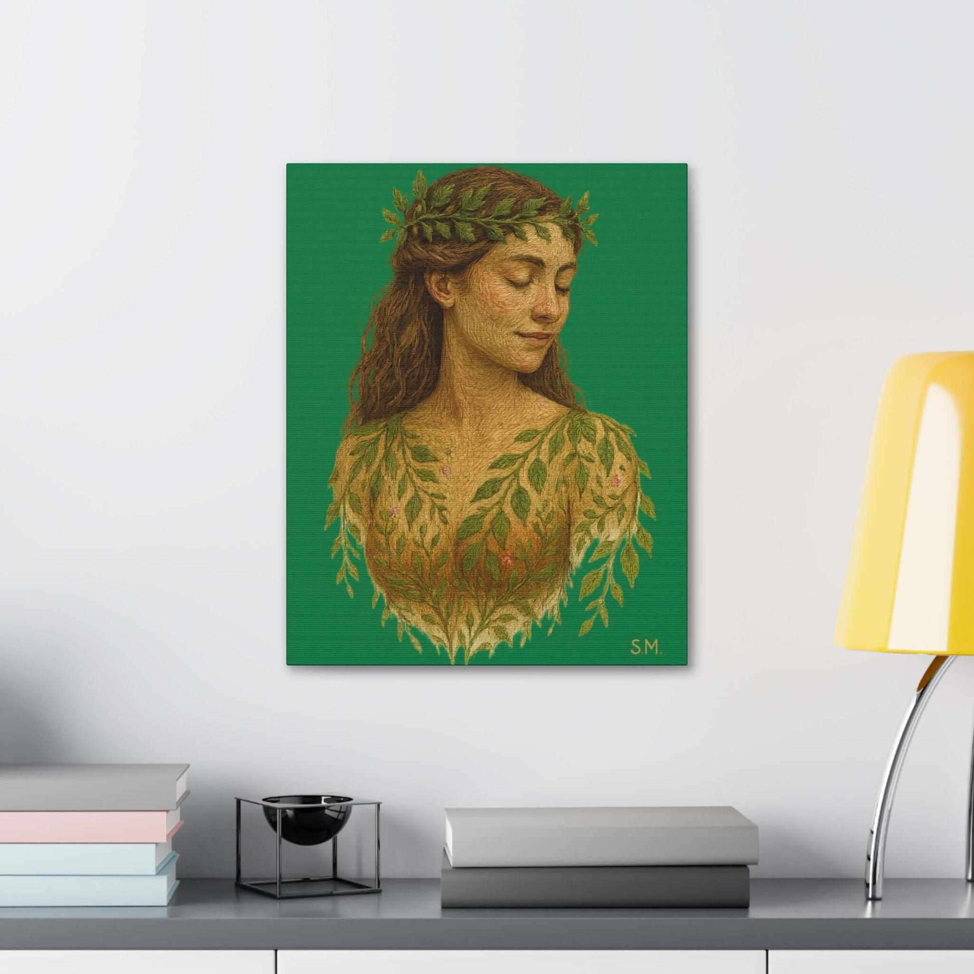 Gaia — The Mother of Earth Portrait Printify