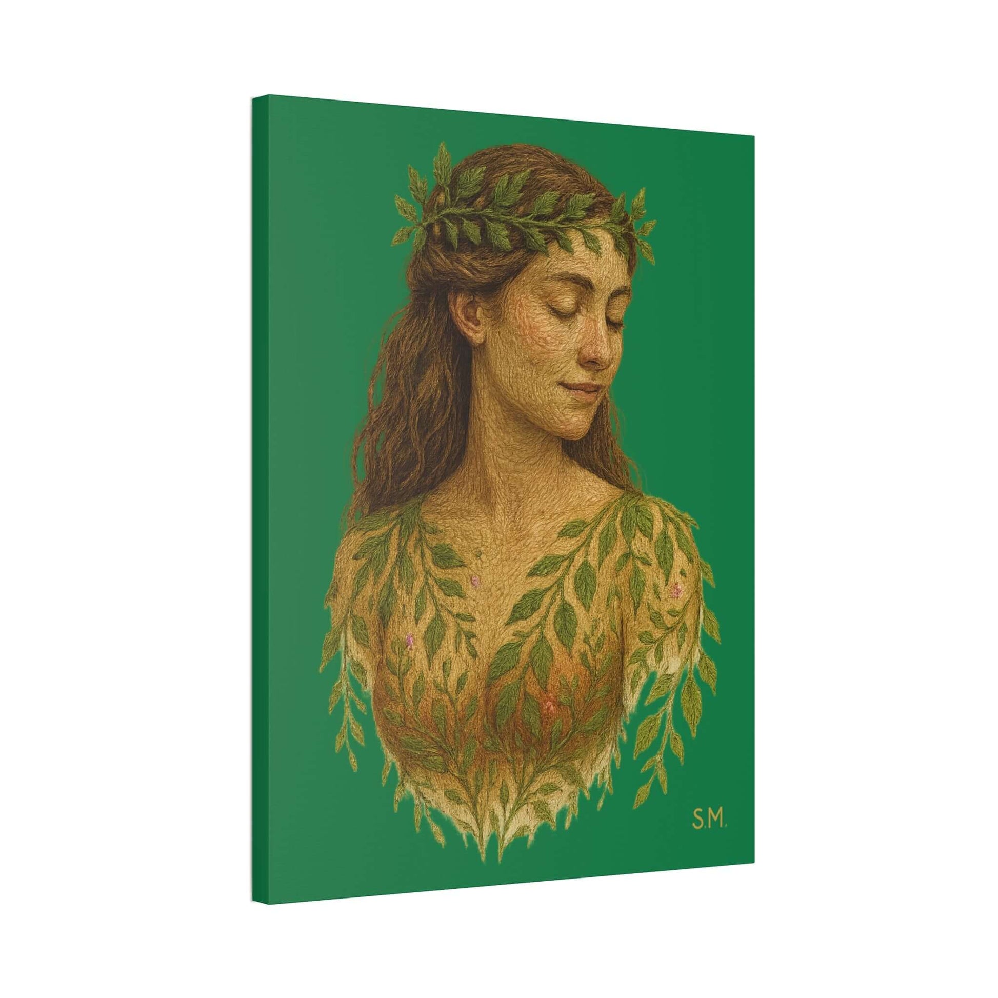 Gaia — The Mother of Earth Portrait Printify
