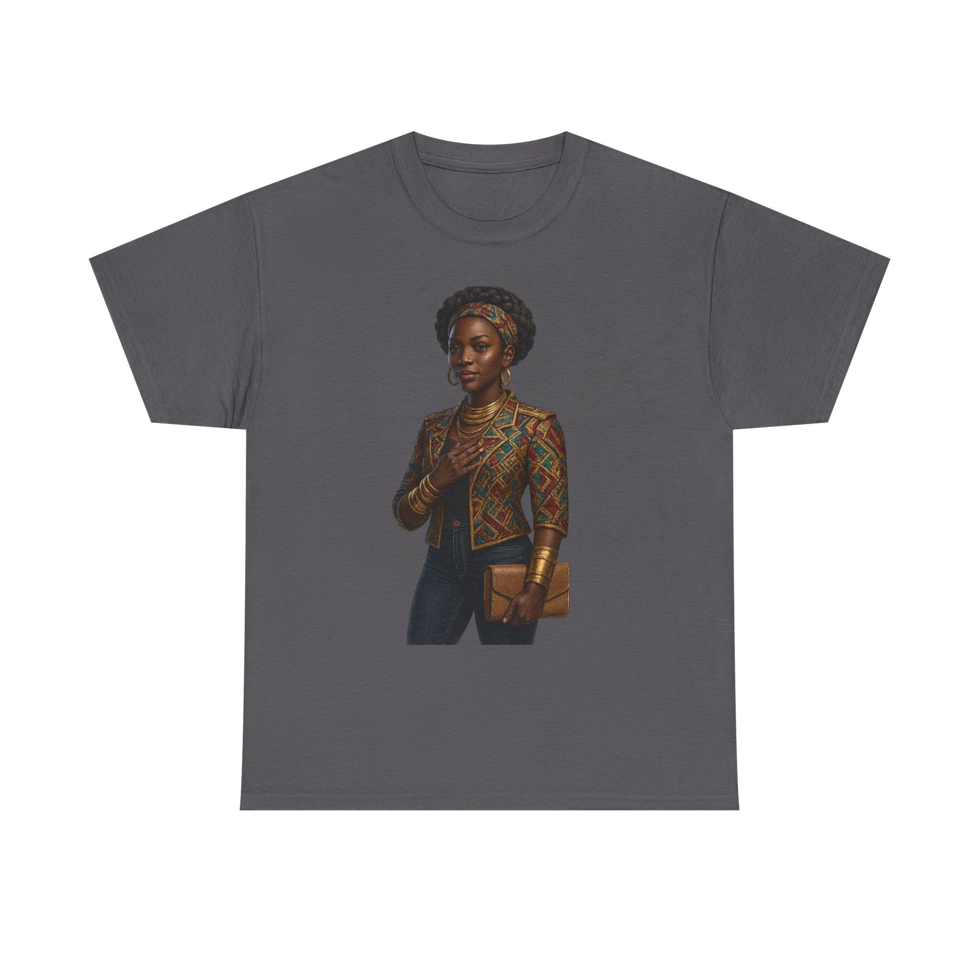 Cultural Heritage Graphic Tee – Unisex Heavy Cotton Shirt Printify